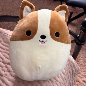 Squishmallow, Reginald the Corgi 20cm (8inch) plushie
